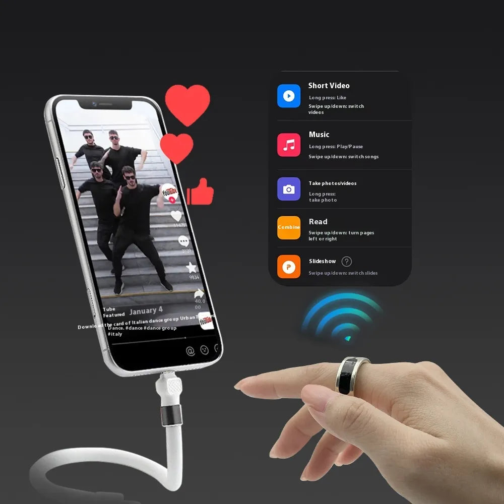 FitSmart Waterproof Health Ring
