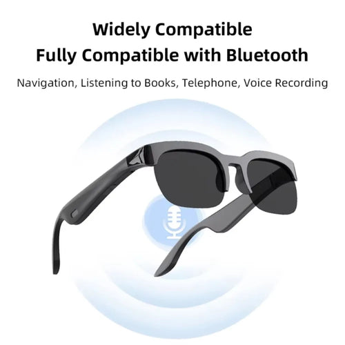 AI Smart Glasses — Bluetooth Calling, Music, UV400 & AI Translation