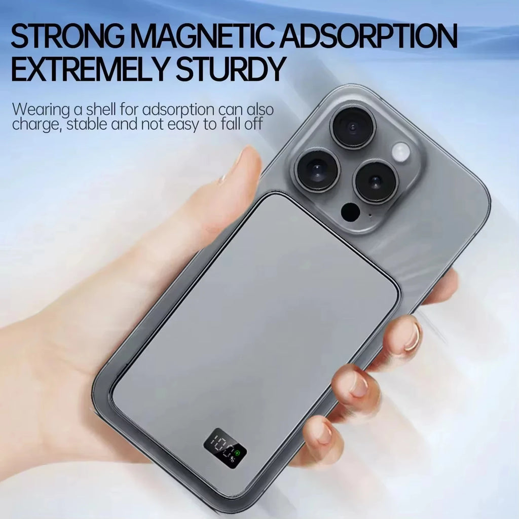 Lenovo 500000mAh Magsafe Magnetic Wireless Power Bank