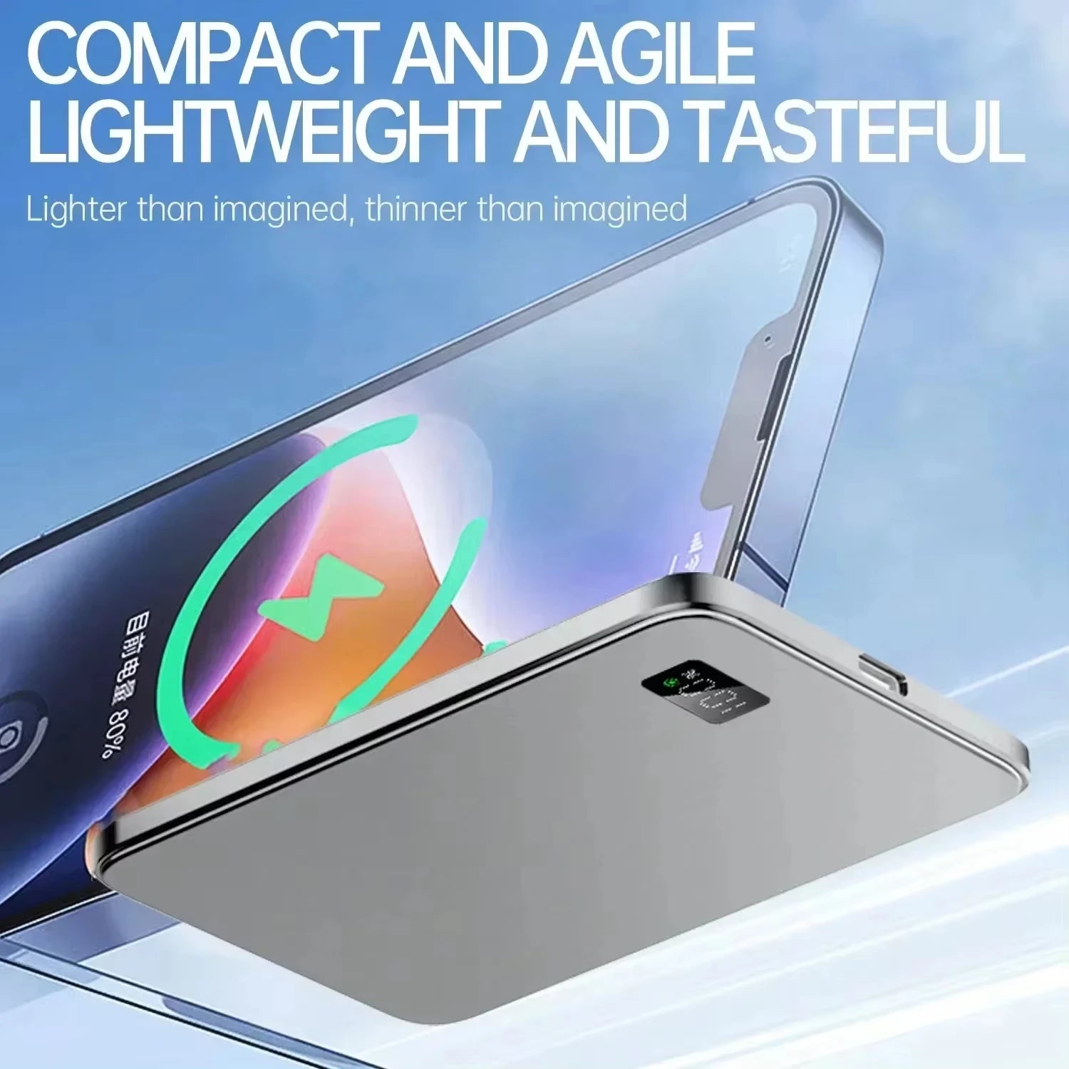 Lenovo 500000mAh Magsafe Magnetic Wireless Power Bank